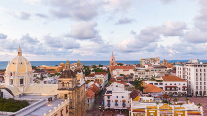 Fototapeta na wymiar Cartagena de Indias - Aerea