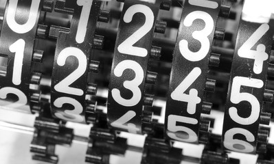 numbers of a counter