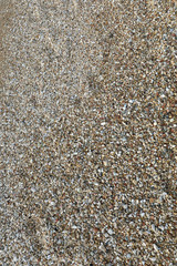 background of many very small pebbles