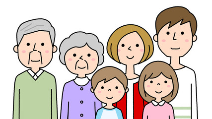 家族　三世代