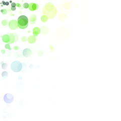 Fototapeta na wymiar Bubbles Circle Dots Unique Colorful Bright Vector Background
