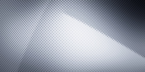 White and Gray halftone pattern with white line motion backdrop wallpaper. Clean Grey geometric background.