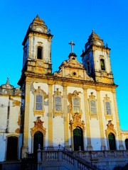 Fototapeta na wymiar Amérique du Sud, Brésil, État de Bahia, Salvador, Eglise du Troisième Ordre du Carmel 