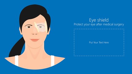 cataract surgery eye shield lasik operation corneal transplant Vitrectomy Trabeculectomy wearing protective