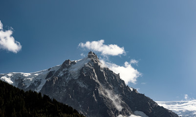 Highland of Alps at Chamonix, France.