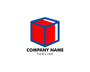 Storage Box Logo Template Design
