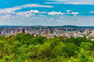 Panoramic view of Divin&oacute;polis, Minas Gerais State, Brazil