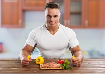 Healthy eating concept.