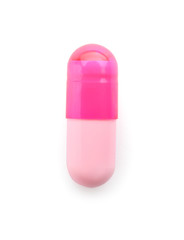 Color pill on white background