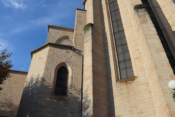 Eglise Saint Jean Baptiste dans la commune de Rive de Gier - Département de la Loire - France -...