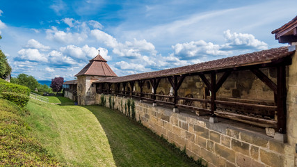 Altenburg castle fortification in Bamberg