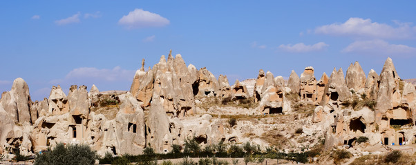 An ancient underground city in Cappadocia.