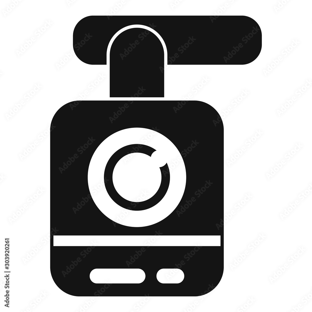 Poster dvr icon. simple illustration of dvr vector icon for web design isolated on white background