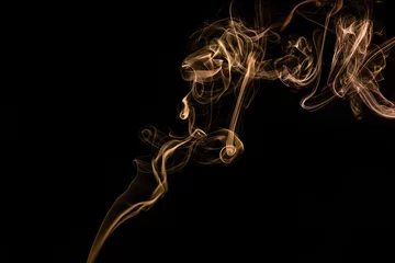 Foto op Plexiglas Thema Abstracte achtergrond, close-up van rook