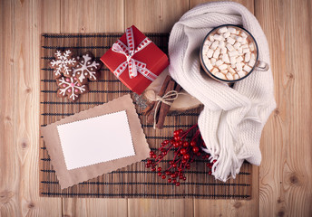 Christmas and New Year background.