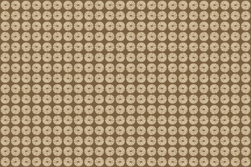 Floral pattern of an African fabric, colored background 