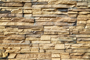 Stone block wall background