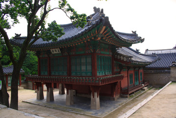 Palace buildings in Seoul