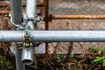 Scaffolding knuckle joint