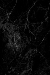 Black marble texture pattern background with abstract line structure design for cover book or brochure, poster, wallpaper background or realistic business