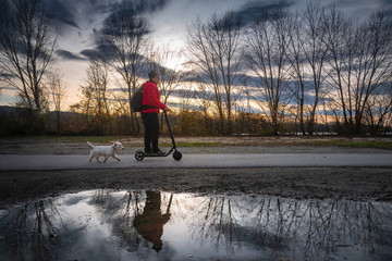 Seniorensport mit Hund