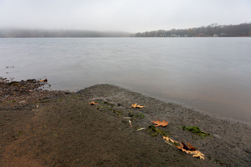 Foggy Morning on Bolton Lake