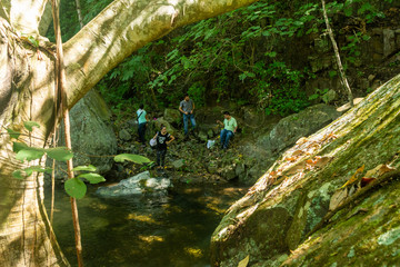 cascada de la media luna
