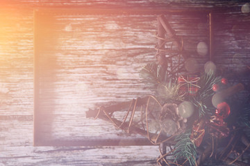 Christmas background. Holidays concept.