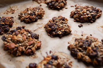 Diet healthy muesli cookies