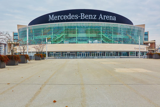 The Mercedes Benz Arena In Berlin Is A Multipurpose Arena