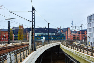 Railway in Berlin, Germany