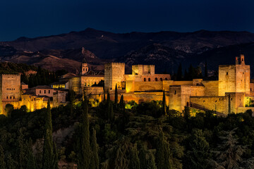 Alhambra, Granada, Spanien