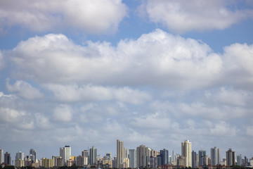 Naklejka premium Belém in skyline