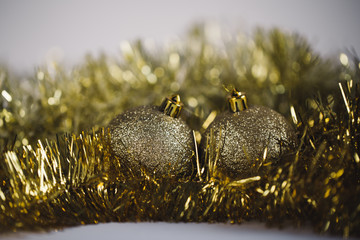 Christmas globe and decorations