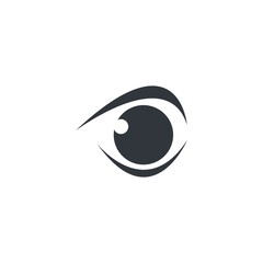 Eye logo template vector icon