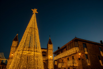 spectacular lighting by the brand of chocolates, Ferrero Rocher.