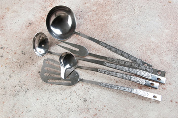 Vintage metal kitchen utensil