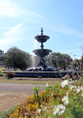 Victoria Fountain in The Old Steine Gardens in Brighton, East Sussex, England