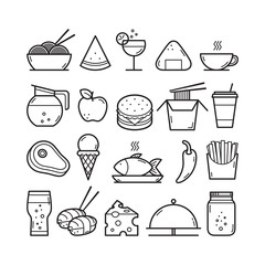 Food and Drink icons