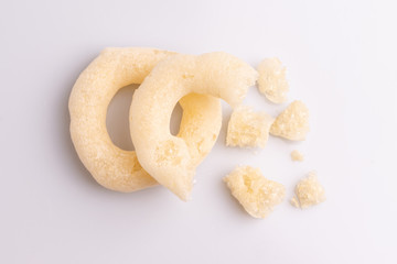 Brazilian biscuits. Fine tapioca powder cookie. Manioc starch biscuit, 