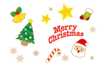 クリスマスツリーのイラスト