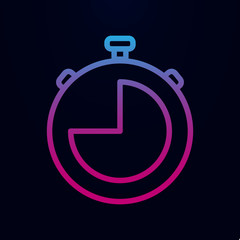 Stopwatch nolan icon. Simple thin line, outline vector of finance icons for ui and ux, website or mobile application