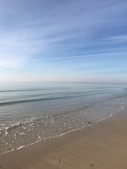 waves on the beach