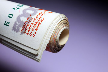 rolled five thousand dollar bills on the whole frame macro