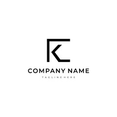 ABSTRACT LETTER K IN SQUARE LOGO, REAL ESTATE LOGO DESIGN