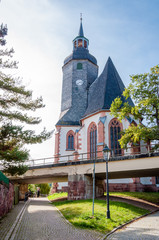 Naklejka premium Rochlitz Schloss, Muldental - Grimma, Leipzig, Sachsen
