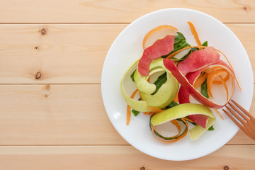 果物と野菜の皮　フードロスのイメージ