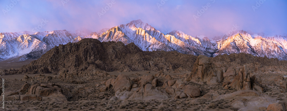 Poster Alabama Hills California 