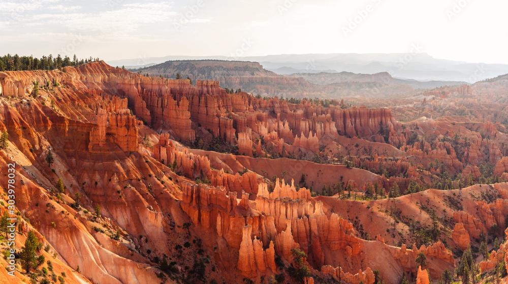 Poster Winter Morning at Bryce Canyon Utah inside Bryce Canyon National Park.