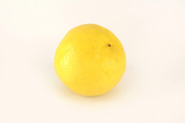 lemon isolated on white background